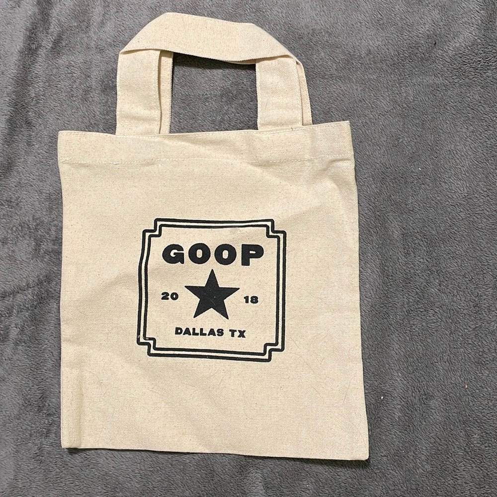 Goop cloth bag